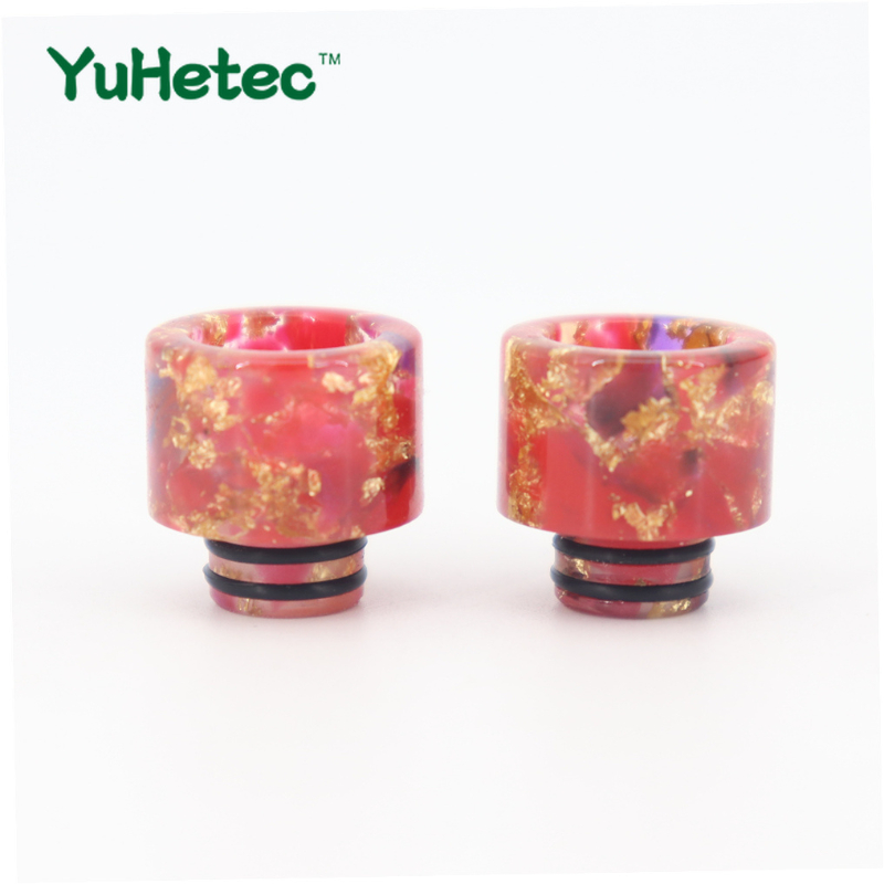 Drip Tip Resin - قطعتان من غطاء موصل فوهة السجائر