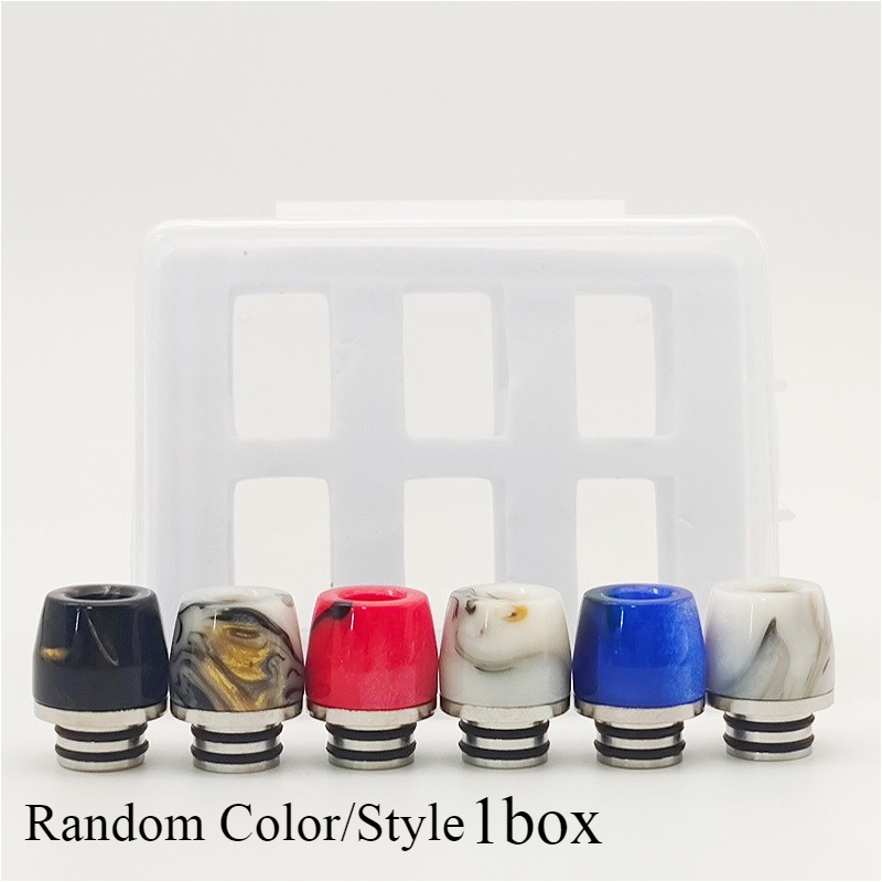 Drip Tip Resin - لون عشوائي 810/510 بالتنقيط فوهة متعددة