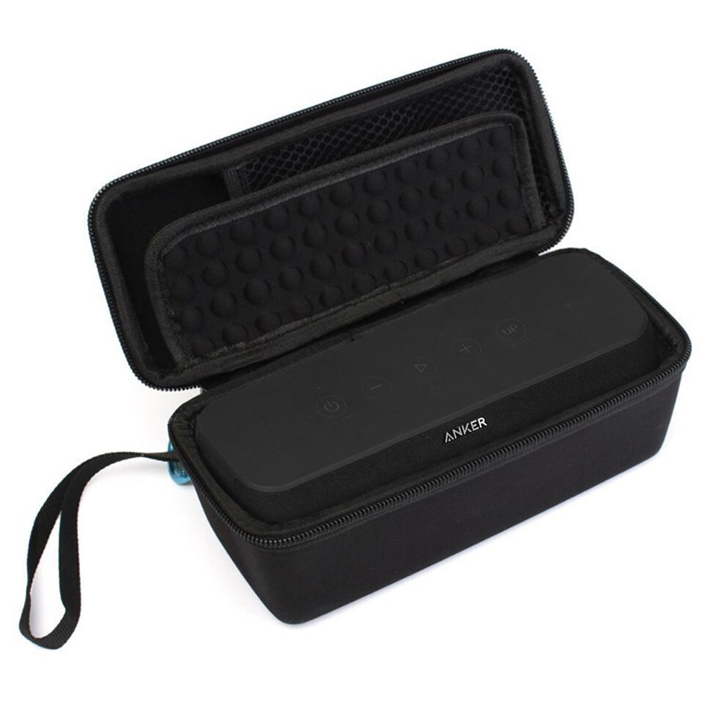 حافظة صلبة من مادة EVA لصندوق  - مراجعة Anker Speaker Soundcore Boom 2 وسعره