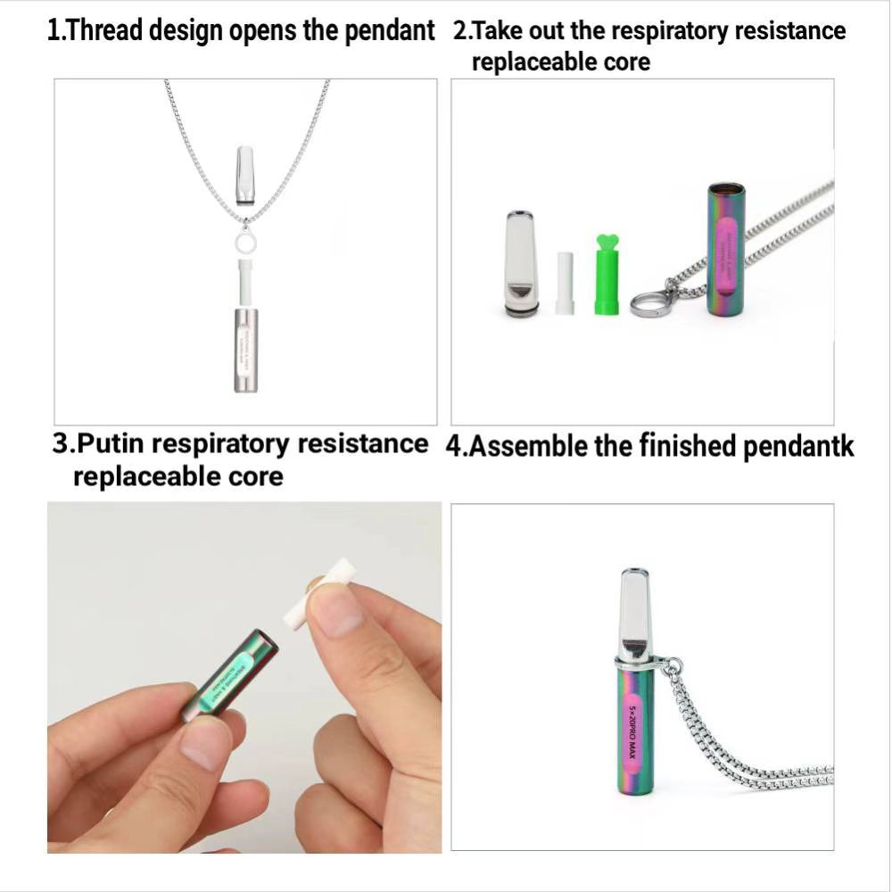 5X20PRO MAX القلق التنفس قلادة - مراجعة Vaping Goods وسعره