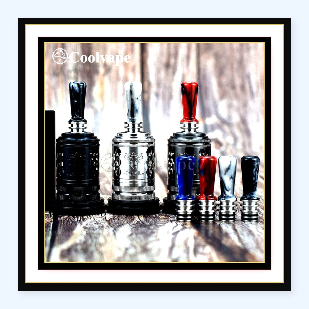 تاورين إم تي إل آر تي إيه 510  - مراجعة Drip Tip Resin وسعره
