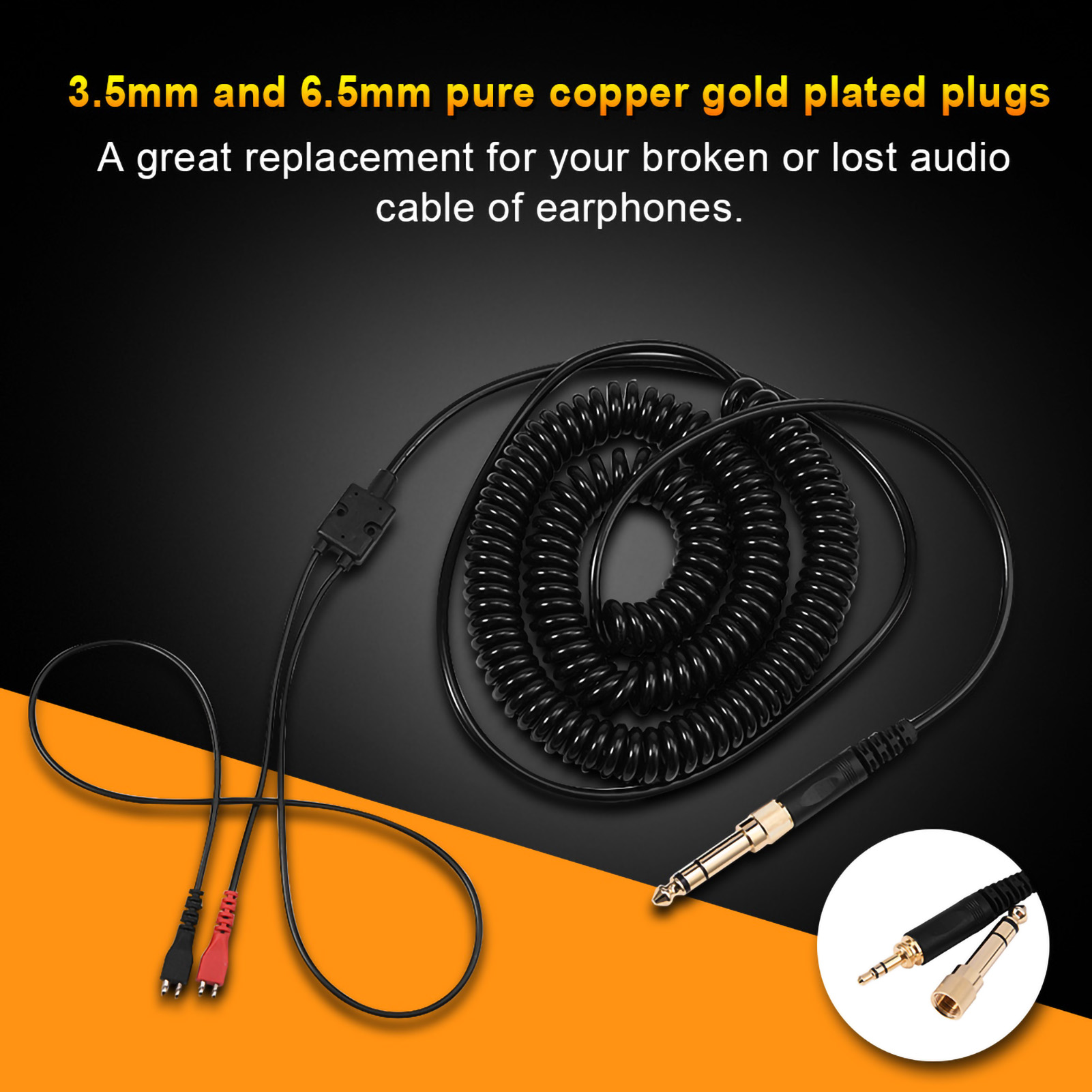 لفائف الربيع سلك استبدال الربي - مراجعة Sennheiser Headphone Hd 25 وسعره